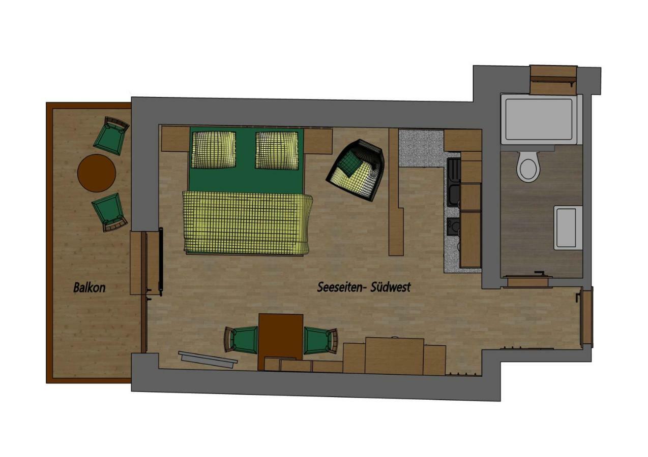 魏森湖Gaestehaus Nemast公寓 外观 照片